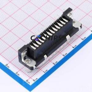 D25P33E4GV00LF D-Sub/VGA Connector Through hole Component (THT) Connector - Product Image 2