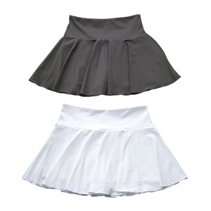 Side Pockets Stretchy Non-Slip Waist Trainer Casual Outfits Pleated Design Breathable <strong>Women's</strong> High-Waist Tummy Control <strong>Skort</strong> - Product Image 6