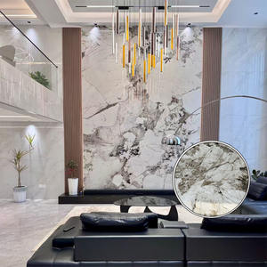 Panneau de placage de bois en fibre de charbon de bois de bambou de décoration intérieure à haute brillance cristal de carbone dalle de marbre <span class=keywords><strong>ardoise</strong></span> panneau <span class=keywords><strong>mural</strong></span> flexible en PVC - Product Image 5