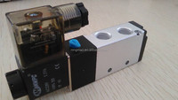 Vanne solénoïde 4v210-08 24V, vanne solénoïde 1/4"NPT, vanne solénoïde électrique à commande pneumatique à bobine simple pilotée DC12V 220V