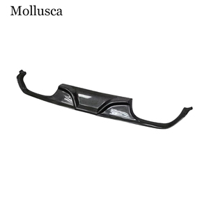 Pour Série 3 F80 M3/F82 M4, style AK, lèvre arrière en fibre de carbone, diffuseur arrière, lèvre de pare-chocs, 2013-2019 - Product Image 4
