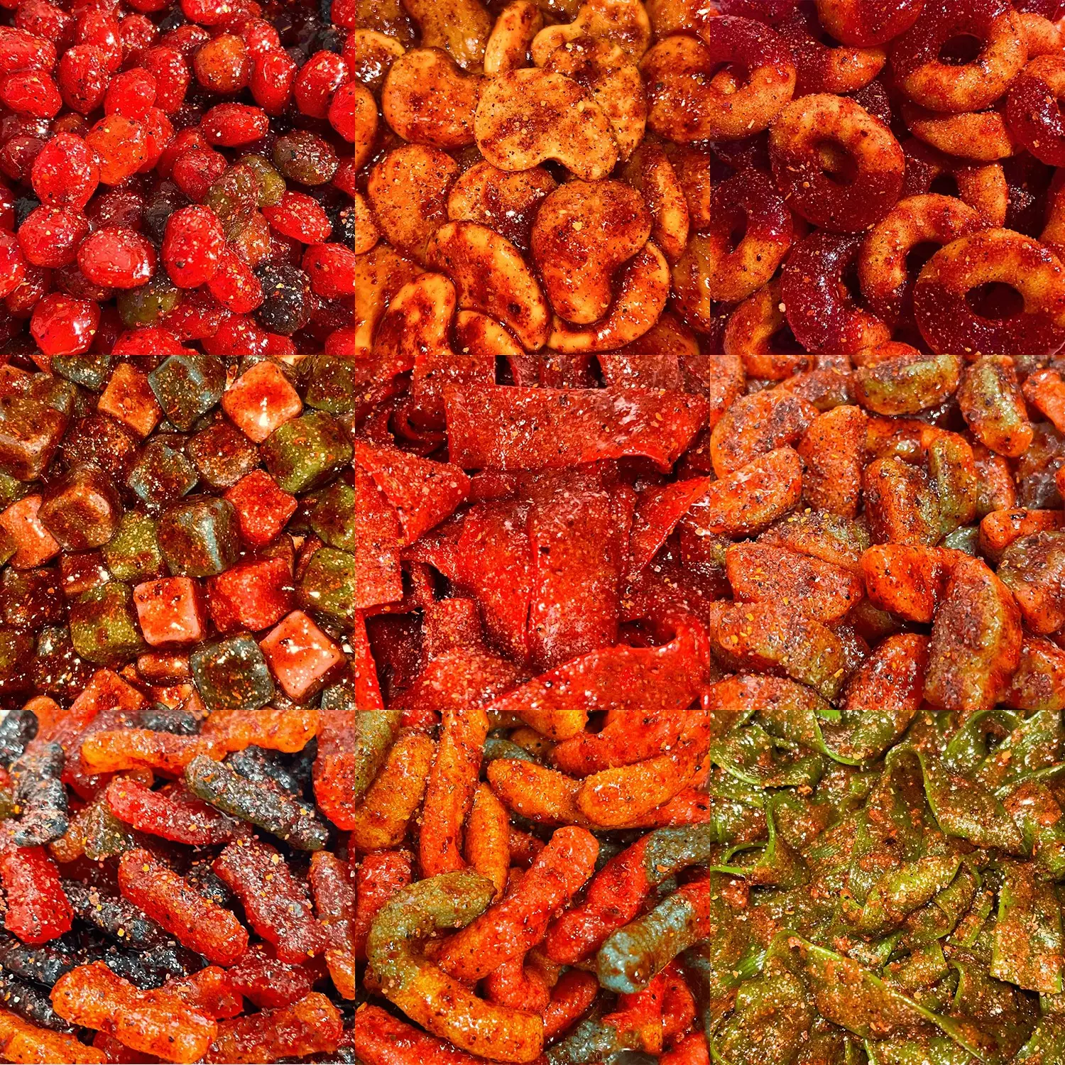 Halal-Zertifikat exotische süßigkeiten mexikanisch gewürziger Geschmack Chili-Süßigkeiten Gummibärchen Bonbon