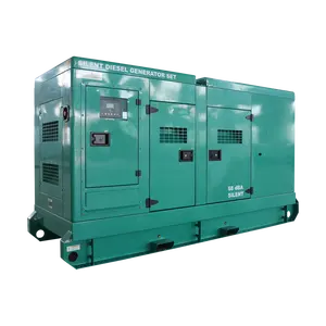 Rainproof Diesel Generator Powered by Cum mins brand engine 200/300/500 KVA soundproof diesel generator Sets