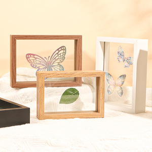 Cornice Fotografica Trasparente Bifacciale Creativa da Tavolo, Cornice Stereo per Foto Fai-da-Te, Supporto per Cornice Fotografica Trasparente - Product Image 4