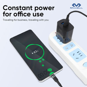 Chargeur mural de voyage pour téléphone portable pour téléphone Us Au Eu Uk prises 5V/2.1A adaptateur secteur de charge rapide pour chargeur mural <span class=keywords><strong>iphone</strong></span> - Product Image 3