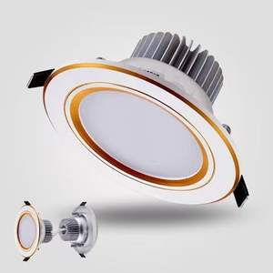 Lámpara de Techo LED Chulin AC 85-265V de Tres Colores, 7W, Empotrada en el Techo, para Hogar, Oficina, Sala de Estar, Iluminación Interior - Product Image 3