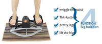 TBFIT Stepper à bascule portable en forme de U avec bandes de résistance et tapis antidérapant pour la maison, la salle de sport, l'amincissement des jambes et l'entraînement en intérieur