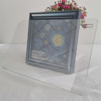 Vente chaude basse fer Extra clair téléprompteur verre 3mm séparateur de faisceau verre miroir Transparent