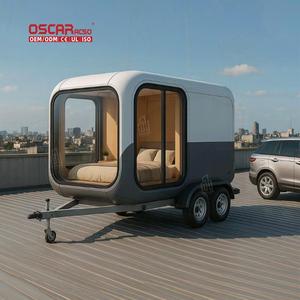 40ft di chuyển Container vận chuyển Nhà 5 phòng ngủ đúc sẵn mô-đun nhà sống làm việc cắm trại không gian Viên Nang Nhà - Product Image 1