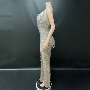 Novance Y4545 prodotti più venduti 2025 strass nappine <span class=keywords><strong>abiti</strong></span> da sera formale <span class=keywords><strong>abiti</strong></span> da <span class=keywords><strong>laurea</strong></span> capestro <span class=keywords><strong>per</strong></span> donna - Product Image 2