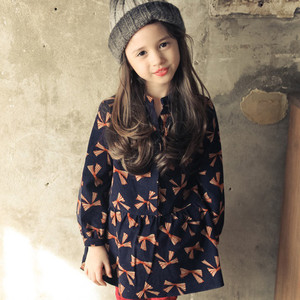 Ropa al por Mayor para Niños, Vestido Español de Punto con Patrón para Niñas - Product Image 1