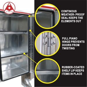 범용 헤비 듀티 트럭 헤드랙 캡 가드 (평판 트럭용) - Product Image 3