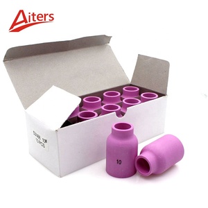 57n gốm vòi phun loạt Tig ngọn đuốc hàng tiêu dùng 57n75 57n74 57n88 Hàn alumina vòi phun cho <span class=keywords><strong>WP</strong></span>-9/17/18/20/25 phụ kiện 57n87 - Product Image 2