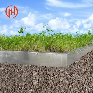Aluminium grüner rand graszaun künstliche grüne blattwandplatten dekorgras künstliches gras kettenverbindungszaun lieferanten