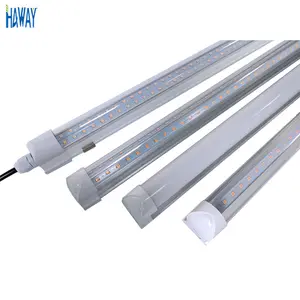 T5 T8 led tube light 9w 12w 18w 30w 4000K 5000 k6000k 2FT 3FT 4FT 5FT 8FT t8 tubo di integrazione per illuminazione interna