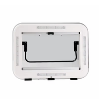 Fenêtre de toit double vitrage en alliage d'aluminium pour caravane et camping-car, anti-UV, avec éclairage LED, moustiquaire et rideau occultant, pour Maxus D90
