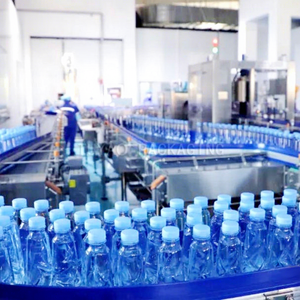 Nova Máquina Automática Elétrica Controlada por PLC de Alta Produtividade e Economia de Energia para Enchimento e Tampagem de Garrafas Plásticas de Bebidas e Água de 500ml e 1000ml - Product Image 2