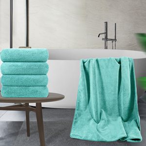 Serviette en microfibre douce à séchage rapide, personnalisable avec votre design pour serviettes de bain pour adultes - Product Image 2