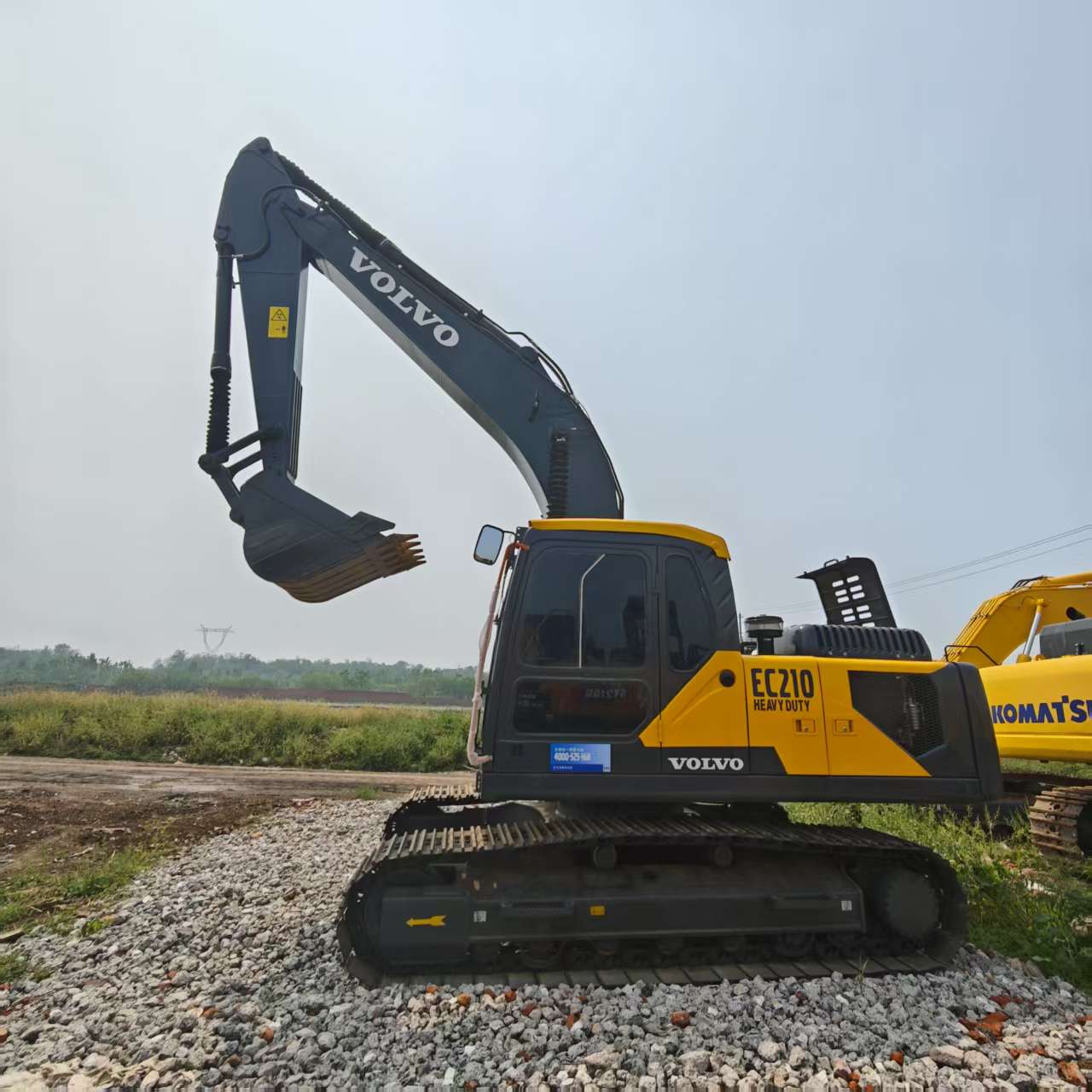 Низкая продолжительность работы, последняя модель, Подержанная машина Volvo EC210 EC60C EC140 EC210 EC220 EC240, 24 тонны, б/у экскаваторы volvo