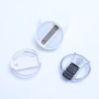 Gobelet isotherme de luxe personnalisé avec poignée, en acier inoxydable à double paroi, isolé sous vide, sans BPA, 40 oz
