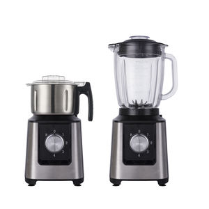 Mélangeurs 3 en 1 en acier inoxydable, centrifugeuses, mixeur de table électrique domestique pour smoothie, <span class=keywords><strong>jus</strong></span> glacé Licuadora <span class=keywords><strong>Moulinex</strong></span> - Product Image 2