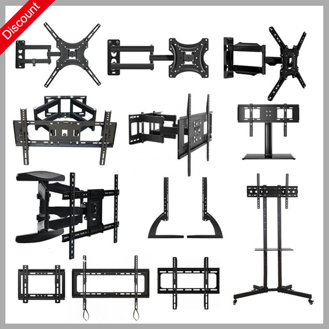 Factory Direct Sale Full Motion Articulating TV Stand Holder TV Bracket Wall Mount With Swivel and Tilt