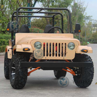 Mini Jeep électrique Caiteng pour adultes, 500cc, 4x4, Dune Buggy Willys UTV, 2 places, transmission automatique, garantie de 2 ans