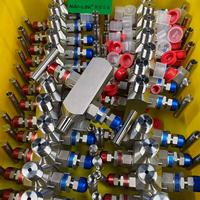 Collecteurs de soupapes 5 voies en acier inoxydable intégré haute pression et haute température Nai-Lok, en alliage 625