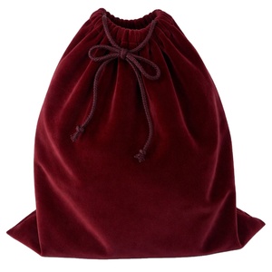 Sac à cordon en velours personnalisable pour l'emballage de bijoux, pochette pour pierres précieuses, bagues, boucles d'oreilles, cadeaux avec options d'impression de logo - Product Image 1