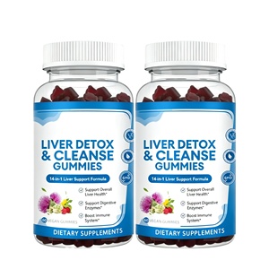 Natural Liver Detox Cleanse Gummies Plant-Based <b>Gummy</b> <b>Candy</b> Supplement Daily Support Energy Management Improve Immunity Adult - Product Image 1