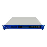 Transmitter Optik Modulasi Langsung FTTH 1550nm DFB ORTEL Laser 7-10mW 47-862MHz Manajemen Web SNMP CATV HZY-D1550T-XX