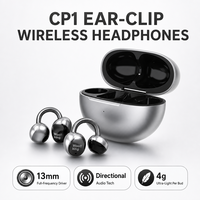 WOOKING CP1 Earbud Gaming TWS Dual Core Bluetooth 6.0 yang Ditingkatkan, Baterai Tahan Lama, Koneksi Ultra-Stabil Latensi Rendah, Pemasangan Cepat
