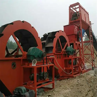 Offre Spéciale : Laveuse de sable industrielle automatique à godets rotatifs 50-100t/h, grande machine de lavage de gravier et de sable à vendre en Chine