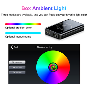Rhythm <b>Plug</b> And Play Carplay Box Ambient Light Multimedia Interface For Ios Android Smart Phone - Product Image 2