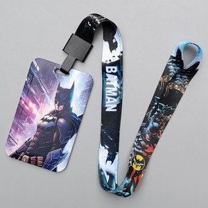 Nuevo Diseño <span class=keywords><strong>de</strong></span> Porta Tarjetas <span class=keywords><strong>de</strong></span> Autobús con Dibujos Animados <span class=keywords><strong>de</strong></span> Anime, con Cordón para el Cuello, Porta Tarjetas <span class=keywords><strong>de</strong></span> Comida para Estudiantes, Llavero <span class=keywords><strong>de</strong></span> <span class=keywords><strong>Marvel</strong></span>, Superman, Batman - Product Image 2