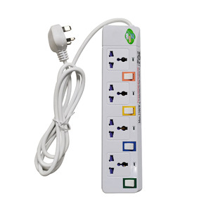 3-4-5 Cách Marken Thương Hiệu 2M Cáp Anh Cắm <span class=keywords><strong>Adapter</strong></span> Mở Rộng Điện Chì Phổ Ổ Cắm USB Sạc <span class=keywords><strong>Power</strong></span> Board Dải Ổ Cắm - Product Image 6