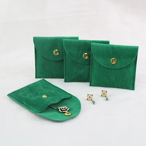 Luxury Microfiber Envelope Jewelry Display Packaging <b>Pouch</b> Bag Custom Logo Suede Jewelry Bags Gift Velvet <b>Pouch</b> for Jewelry - Product Image 6