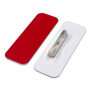Placa de Identificación de Plástico Grabada con Láser, Personalizable con Logotipo, Reutilizable, para Empleados de Restaurante, con Pin o Imán <span class=keywords><strong>en</strong></span> <span class=keywords><strong>la</strong></span> Parte Posterior - Product Image 4