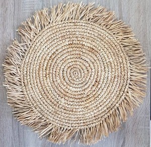 Placa de carga de algas marinas, Mantel Individual redondo de alta calidad en Vietnam para decoración de lujo, hoteles, restaurantes y cafés - Product Image 2