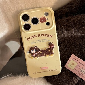 เคสโทรศัพท์มือถือลายการ์ตูนน้องหมาน่ารักสำหรับ iPhone 17 Pro Max 16 plus 15 14 13 pro max  วัสดุ TPU นิ่ม ลายลูกแมวน่ารัก ป้องกันการกระแทก - Product Image 5