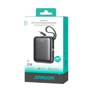<span class=keywords><strong>Joyroom</strong></span> แบตเตอรี่สำรอง22.5W สายเคเบิลคู่10000mAh - Product Image 3