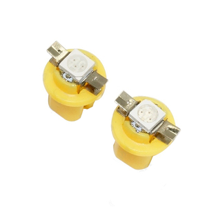 B8.5D Đồng Hồ Đo Ô Tô 5050 <span class=keywords><strong>T5</strong></span> 1smd B8.5 Đèn <span class=keywords><strong>LED</strong></span> Bảng Điều Khiển Bóng Đèn Bên Nêm Bảng Điều Khiển Đèn Chỉ Báo Bóng Đèn Bên Nêm Bảng Điều Khiển Màu Trắng - Product Image 4