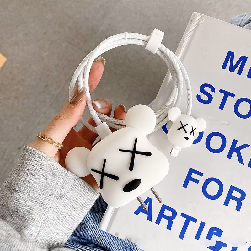 Ensemble 4 pièces ours violent blanc