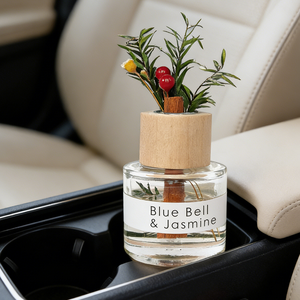 CREST Aroma – Nouvelle bouteille de parfum créative et moderne pour <span class=keywords><strong>voiture</strong></span>, fleurs séchées, parfum cannelle, désodorisant, ornements de richesse, Noël - Product Image 1