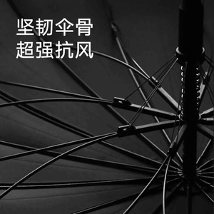 Customized Logo Klein Blue Automatic 16 Rib Business Straight <b>Umbrella</b> With Long Handle High End Golf <b>Umbrella</b> Fiber Ribs - Product Image 1