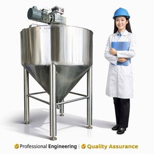 Stainless Steel Cosmetic Mixer With Reaction Tank Vacuum Mixing Container Cream Shampoo Homogenizer Bottom Magnetic <b>Stirrer</b> - Product Image 4