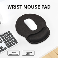 Tapis de souris de jeu en mousse à mémoire de forme PORON à quatre côtés en gros avec repose-poignet antidérapant pour le bureau et la maison