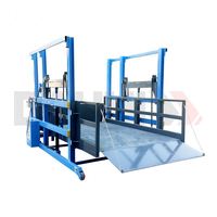 Plateforme élévatrice mobile hydraulique en acier au carbone d'une capacité de 3 tonnes, certifiée CE, pour le chargement et le déchargement de conteneurs
