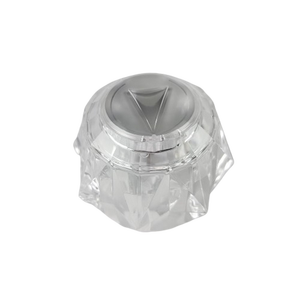 Poignée de robinet moderne de remplacement en acrylique transparent de qualité supérieure pour robinet de baignoire/douche Delta Scald Guard - Product Image 1