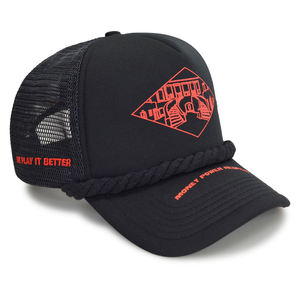 Casquette de baseball 5 panneaux personnalisée avec logo brodé OEM, haute qualité, respirante, réglable, style snapback pour hommes et femmes, idéale pour l'extérieur et le streetwear - Product Image 4